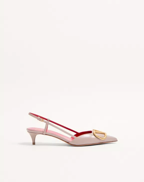 Valentino Vlogo Signature Calfskin Slingback Pump 40Mm / 1.6 In. - Image 1